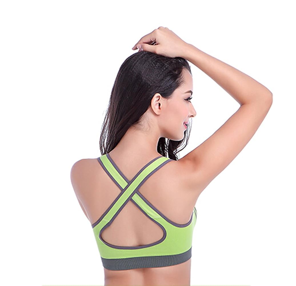 Salsation Criss Cross Bra Green Tiedy（M） Salsation Criss Cross Bra Green Tiedy（M） Salsation Criss